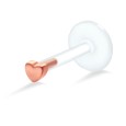 Heart Shaped Labrets Push-in LA-186